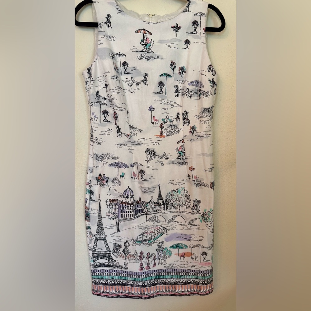 Chetta B Elegant Black and White Dress